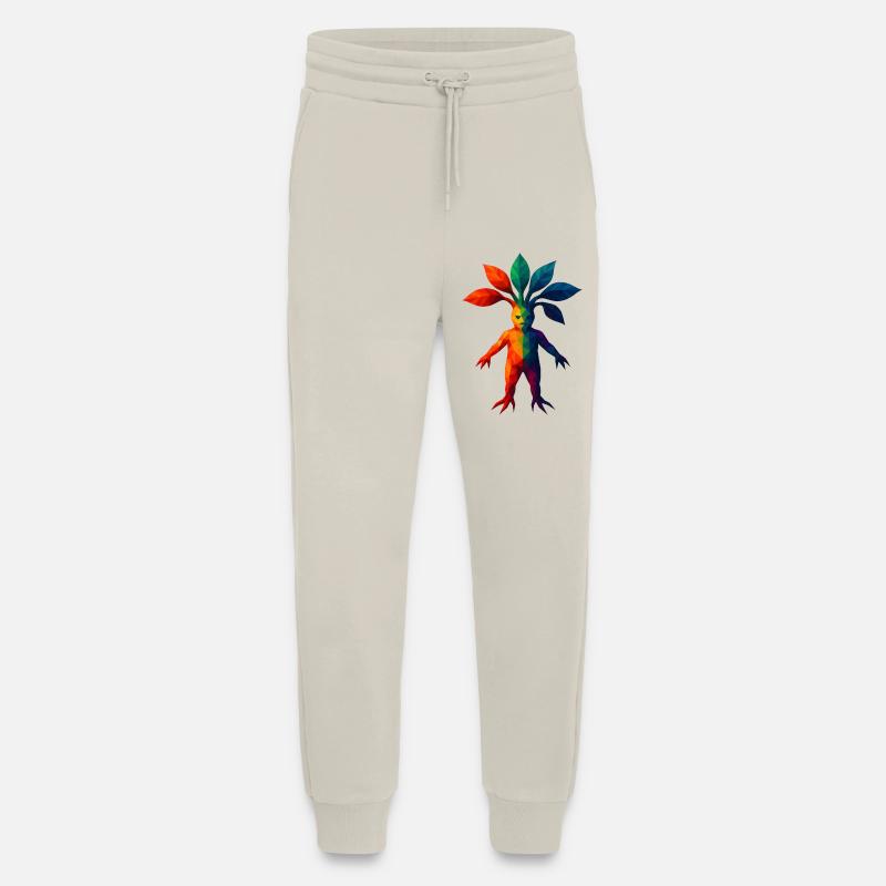 WPAP Stil - Alraune - Jogginghose - made by SPREAD - WARM CLAY