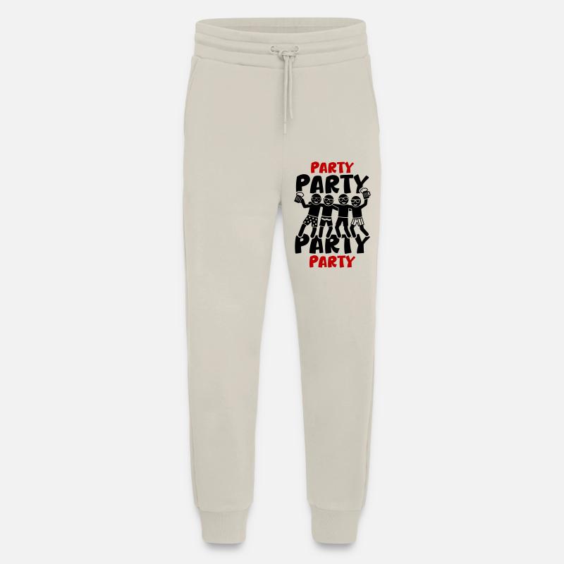 Party Team Feiern Urlaub - Jogginghose - made by SPREAD - WARM CLAY