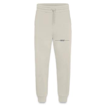 Année 2025 - Pantalon de jogging bio décontracté fabriqué en UE - WARM CLAY - Devant