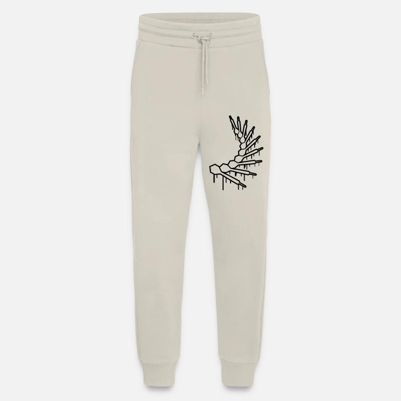Darts Graffiti - Jogging Pants - made by SPREAD  - WARM CLAY