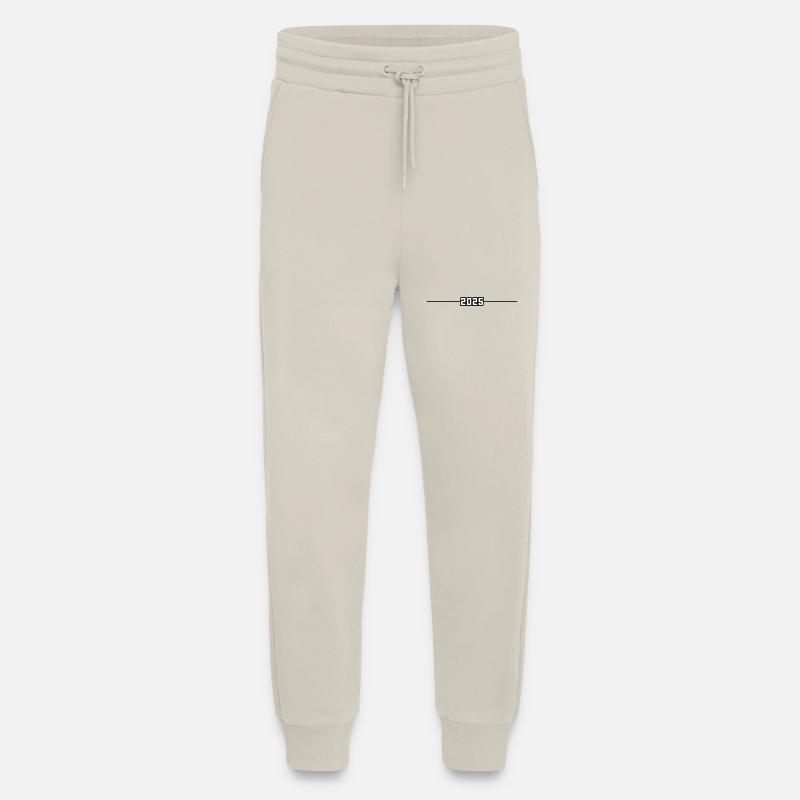 Année 2025 - Pantalon de jogging bio décontracté fabriqué en UE - WARM CLAY