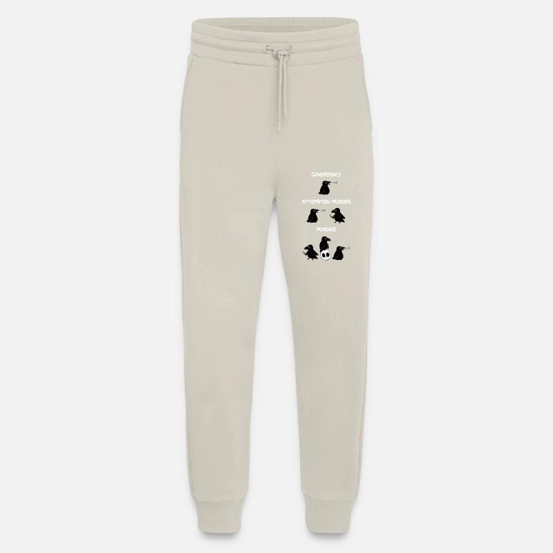 Conspiracy - Attempted Murder - Murder - Jogging Pants - made by SPREAD  - WARM CLAY