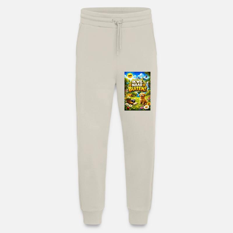 Outdoor-Abenteuer mit Pup - Jogginghose - made by SPREAD - WARM CLAY
