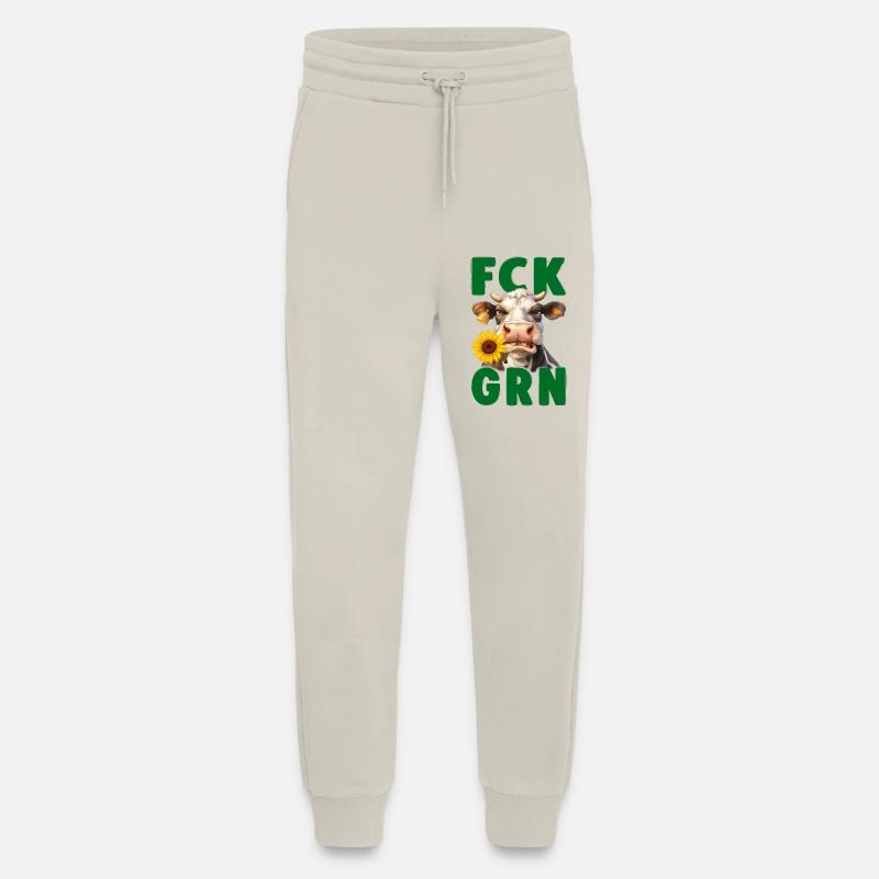 FCKGRN FCK GRN Sticker - Jogginghose - made by SPREAD - WARM CLAY