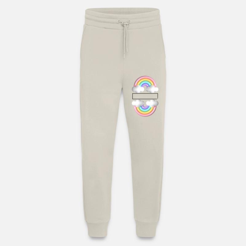 Regenbogen - Jogginghose - made by SPREAD - WARM CLAY