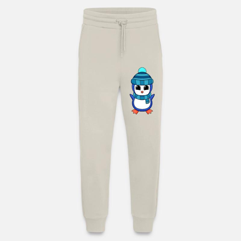 Penguin Penguins - Jogging Pants - made by SPREAD  - WARM CLAY