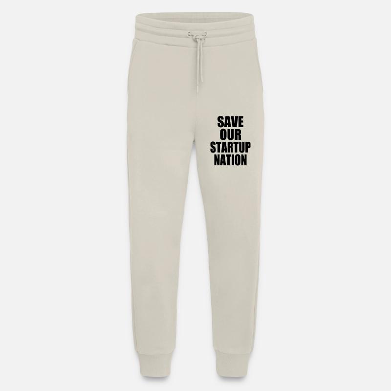 save our startup nation - Jogginghose - made by SPREAD - WARM CLAY