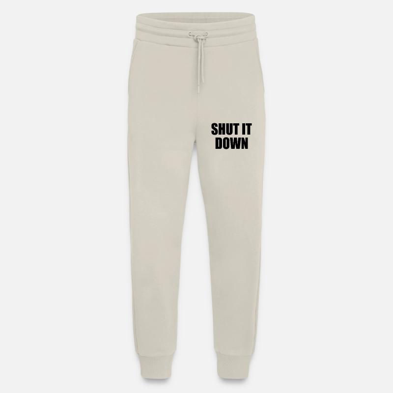Shut it down - Jogging Pants - made by SPREAD  - WARM CLAY