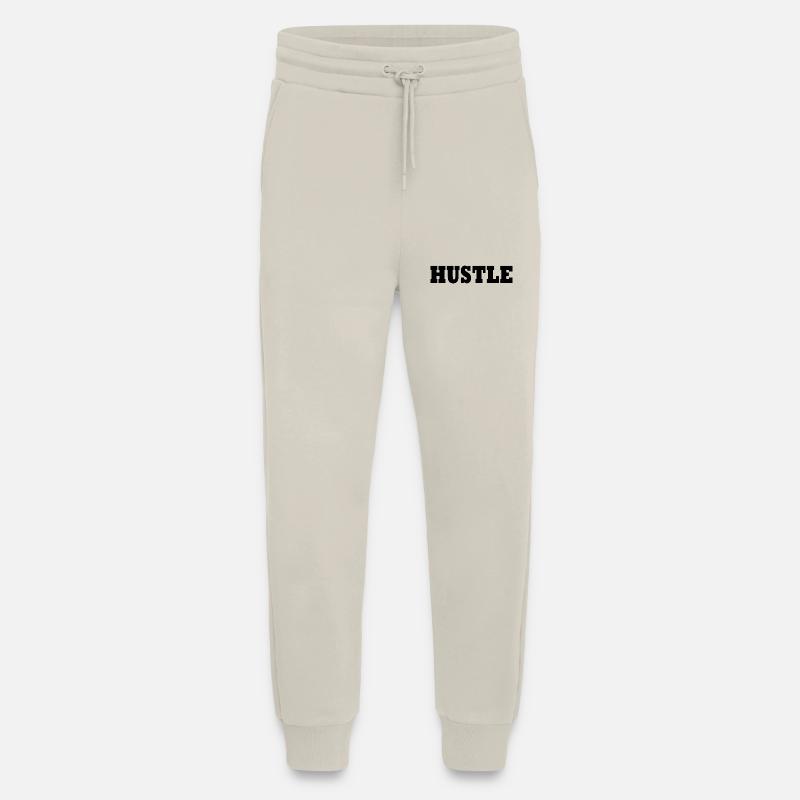 Hustle - Pantalon de jogging bio décontracté fabriqué en UE - WARM CLAY