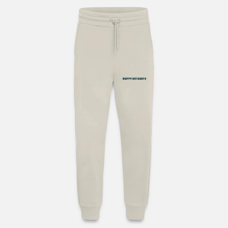 RETIREMENT. RETIREMENT. RETIRED. RETIREMENT - Jogging Pants - made by SPREAD  - WARM CLAY