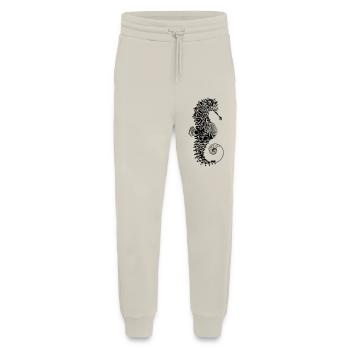 Hippocampe - Pantalon de jogging bio décontracté fabriqué en UE - WARM CLAY - Devant