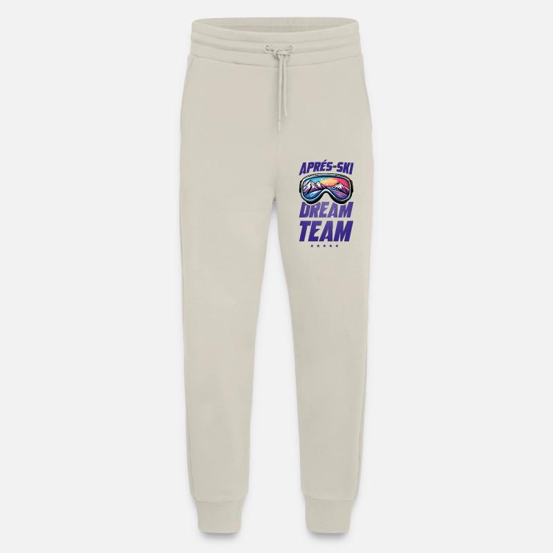 Équipe de rêve de l’après-ski - Pantalon de jogging bio décontracté fabriqué en UE - WARM CLAY