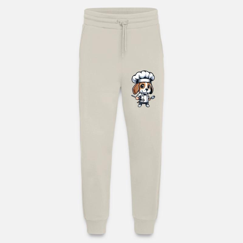 Cute Beagle Chef Comic Design - Jogging Pants - made by SPREAD - WARM CLAY