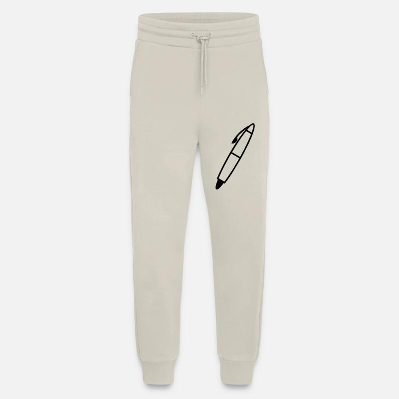 Writing pen shadow figure transparent - Jogging Pants - made by SPREAD  - WARM CLAY