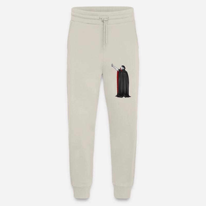 Selfie d’Halloween vampire - Pantalon de jogging bio décontracté fabriqué en UE - WARM CLAY