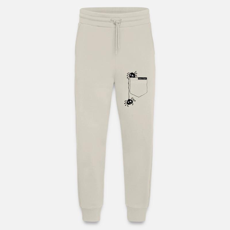 Arachnides - Pantalon de jogging bio décontracté fabriqué en UE - WARM CLAY
