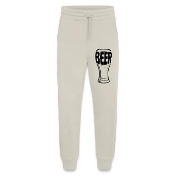 Beer - Funny Beer Logo Tshirt - Jogging Pants - made by SPREAD  - WARM CLAY - Front