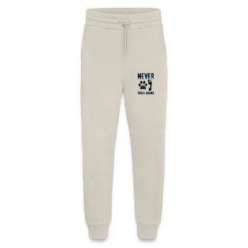 Never walk alone - Jogging Pants - made by SPREAD  - WARM CLAY - Front
