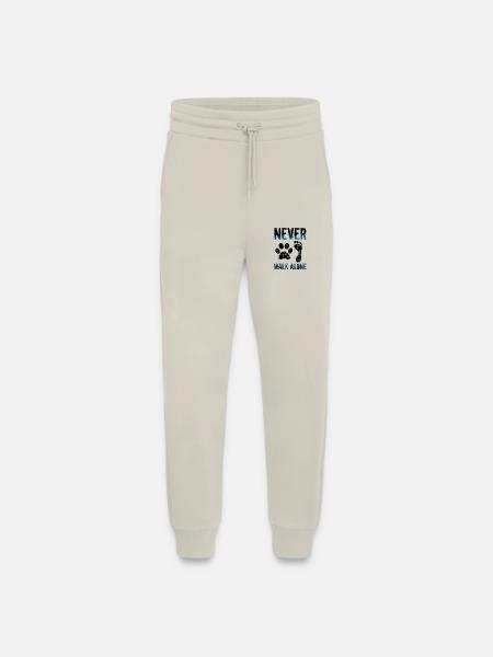 Never walk alone - Jogging Pants - made by SPREAD  - WARM CLAY