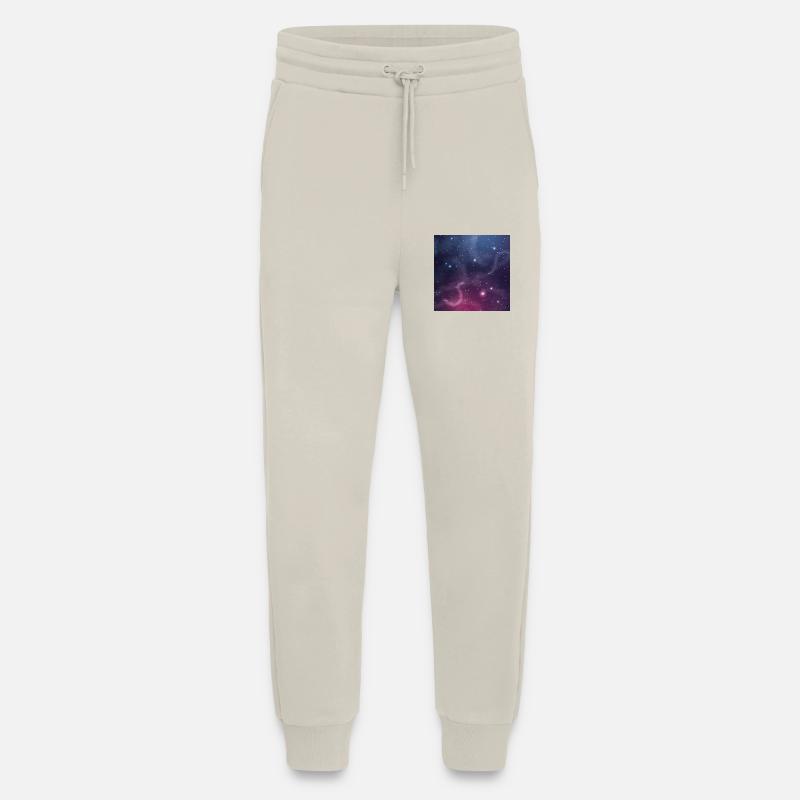 Galaxy pattern - Jogging Pants - made by SPREAD  - WARM CLAY
