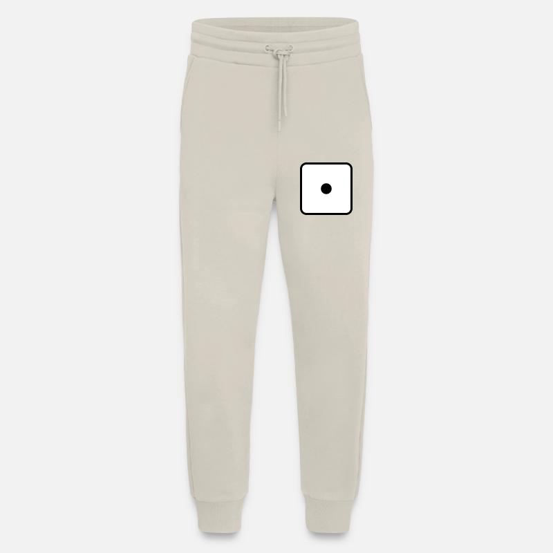 Numéro de cube 1 - Pantalon de jogging bio décontracté fabriqué en UE - WARM CLAY