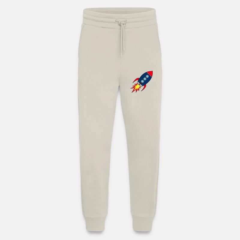 Rakete Startup * Raumschiff * Astronaut * Sterne - Jogginghose - made by SPREAD - WARM CLAY