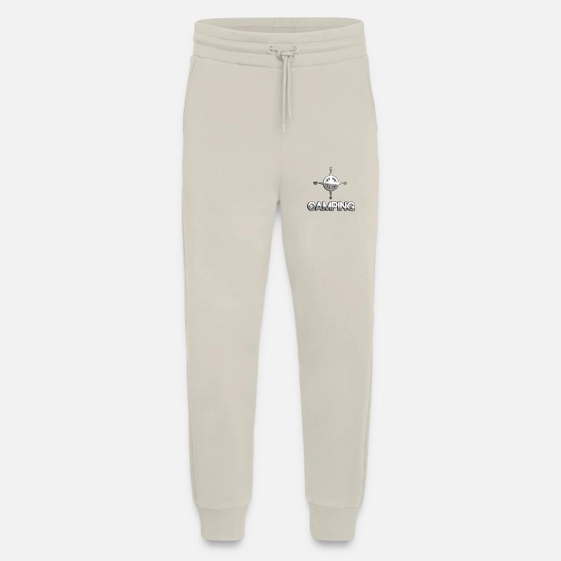 CAMPING + Compass - Camping - Jogging Pants - made by SPREAD  - WARM CLAY
