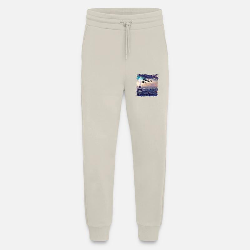 Paris Eiffel Tower Casual Style - Jogging Pants - made by SPREAD  - WARM CLAY