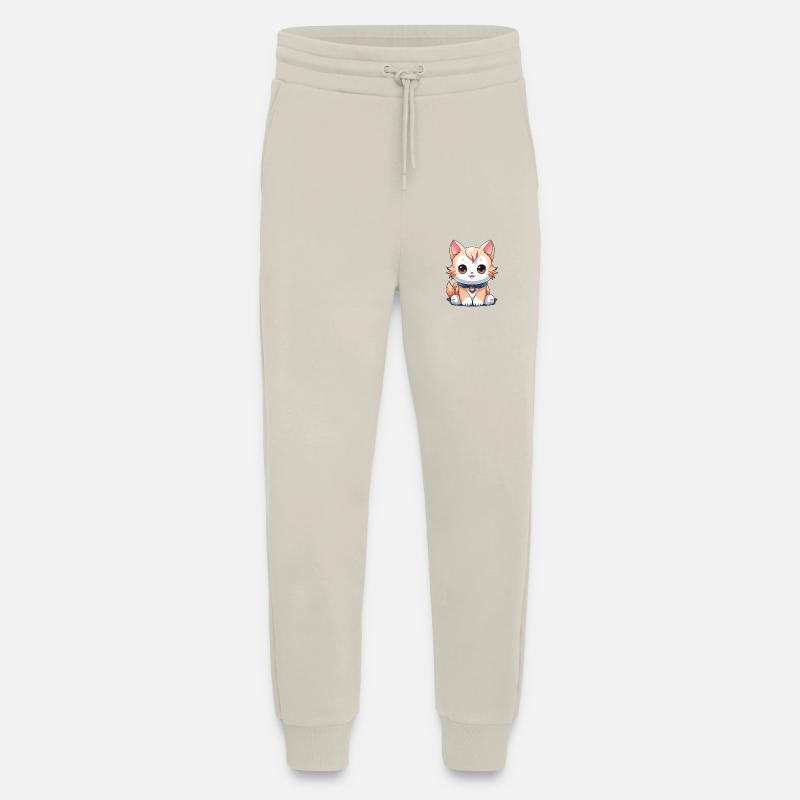 Katze - Kawaii Style - Jogginghose - made by SPREAD - WARM CLAY