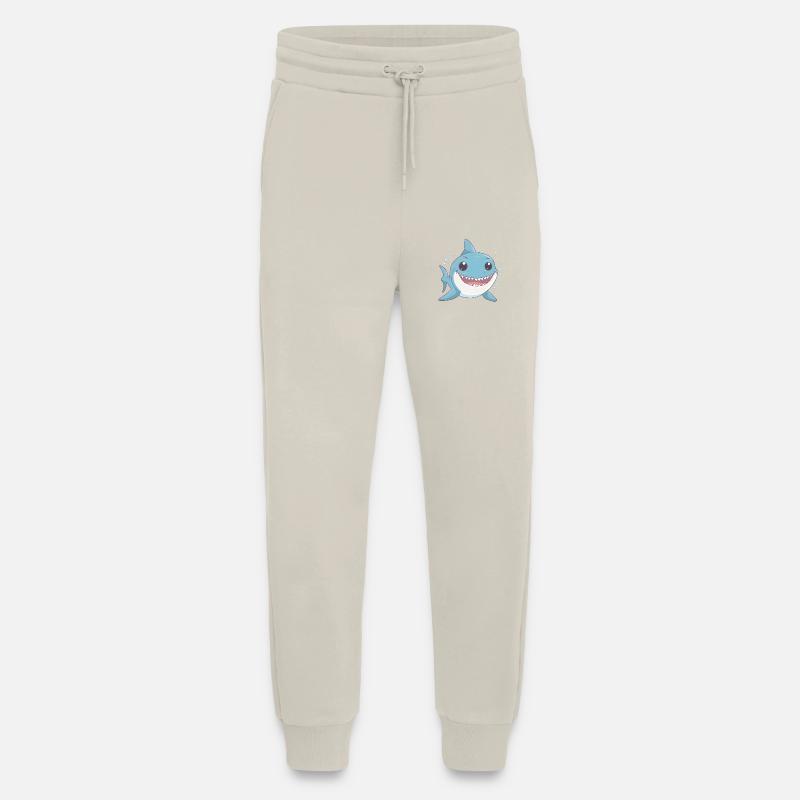 Kleiner kindlicher Hai - Jogginghose - made by SPREAD - WARM CLAY
