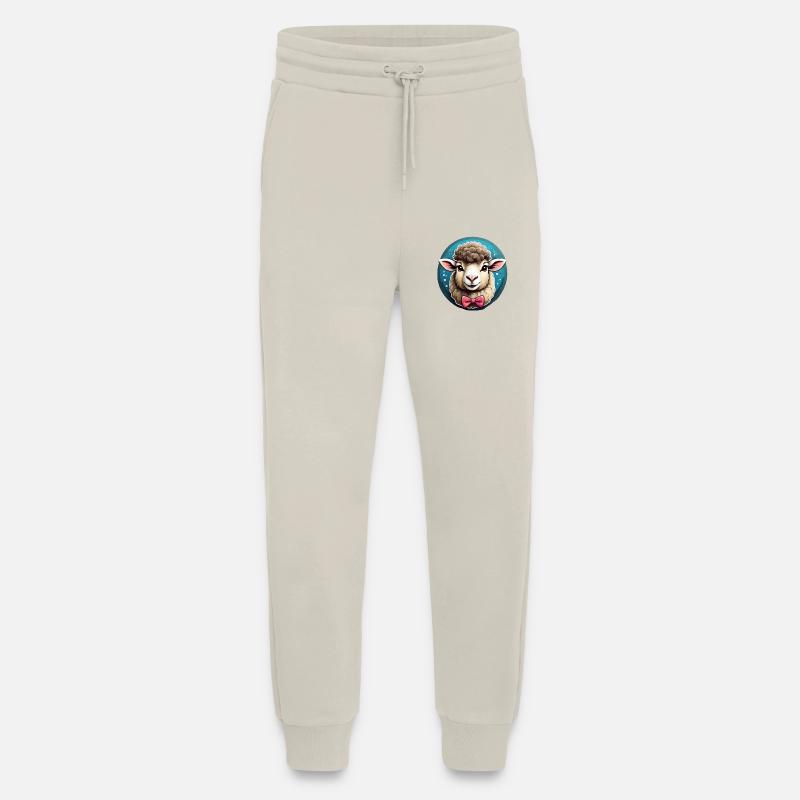 Funny Sheep Comic - Jogging Pants - made by SPREAD  - WARM CLAY