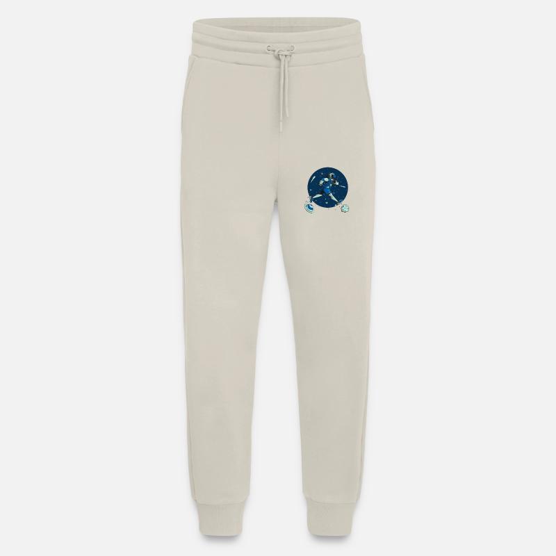 A cosmonaut runner - Jogging Pants - made by SPREAD  - WARM CLAY