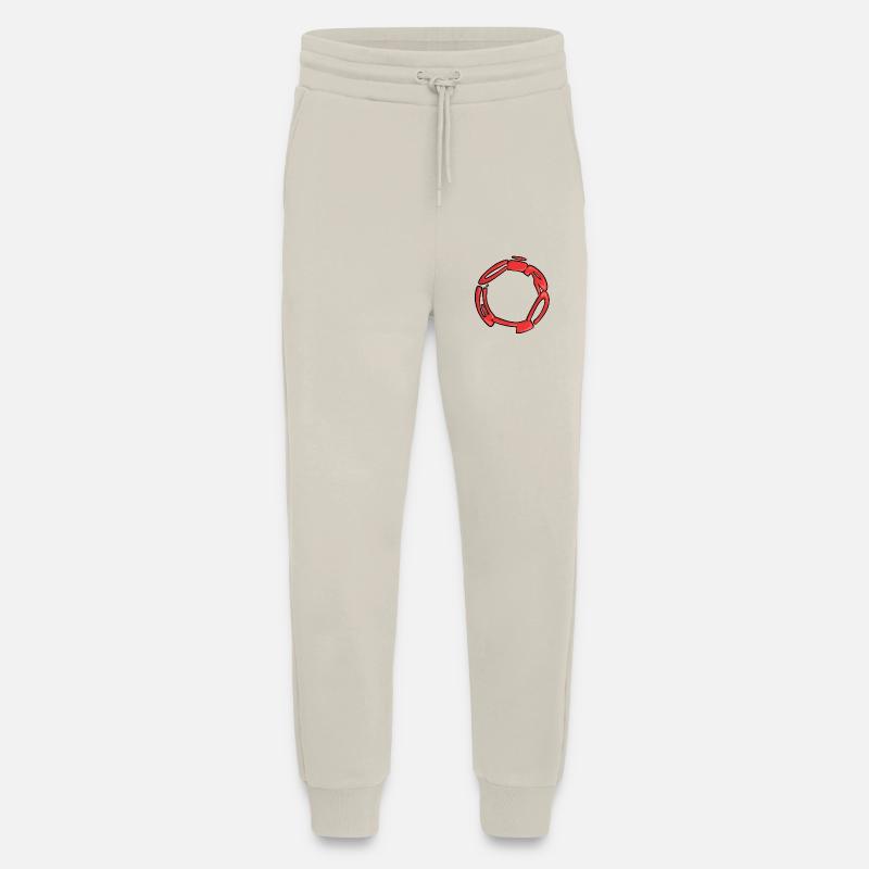 Graff Circle - Jogging Pants - made by SPREAD  - WARM CLAY