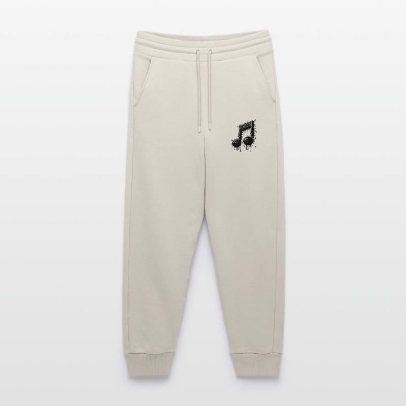 Liquid Music Eighth Notes Scale Jogging Pants - made by SPREAD 