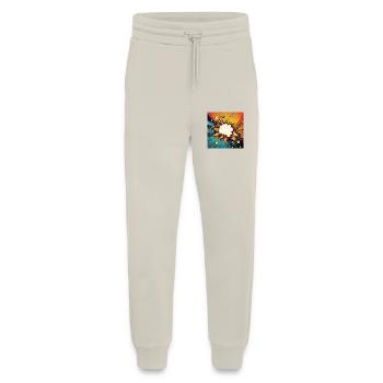 Vibrant Abstract Explosive Cloud Design - Jogging Pants - made by SPREAD  - WARM CLAY - Front