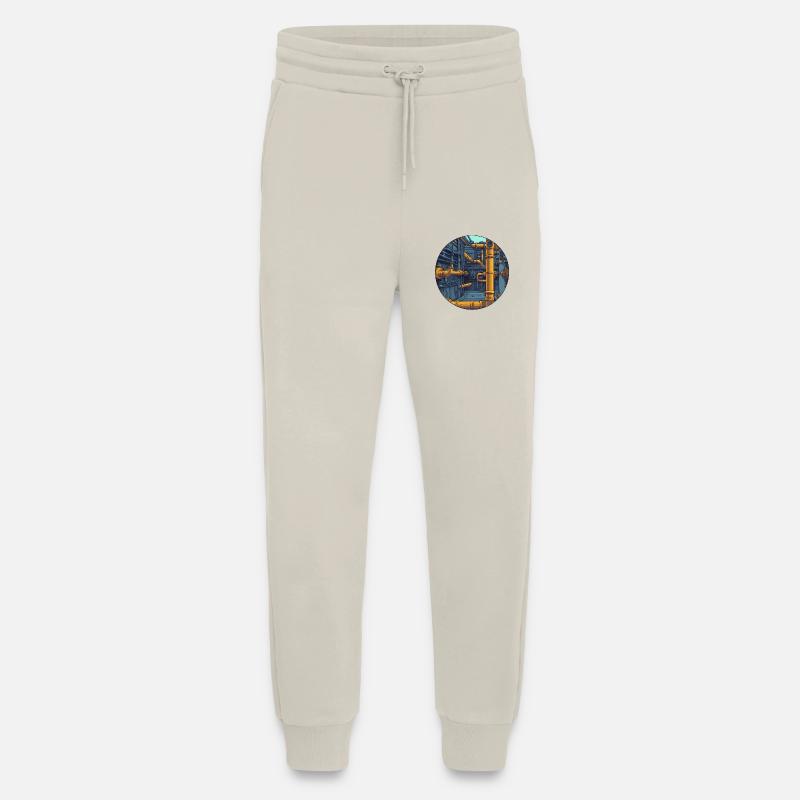 Industrielle Rohrsysteme - Jogginghose - made by SPREAD - WARM CLAY