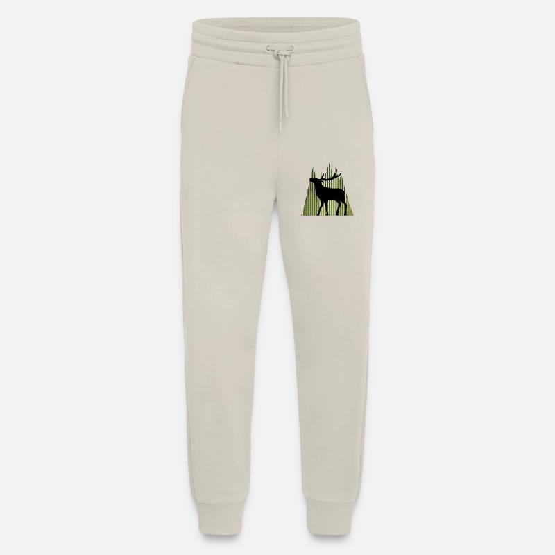 Deer - Jogging Pants - made by SPREAD  - WARM CLAY