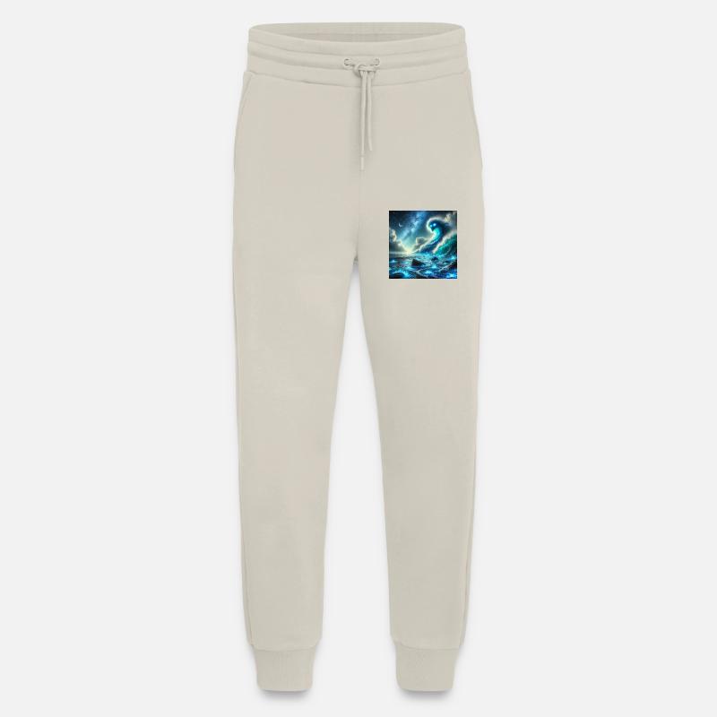 Islas Canarias Waves AI - Jogging Pants - made by SPREAD  - WARM CLAY