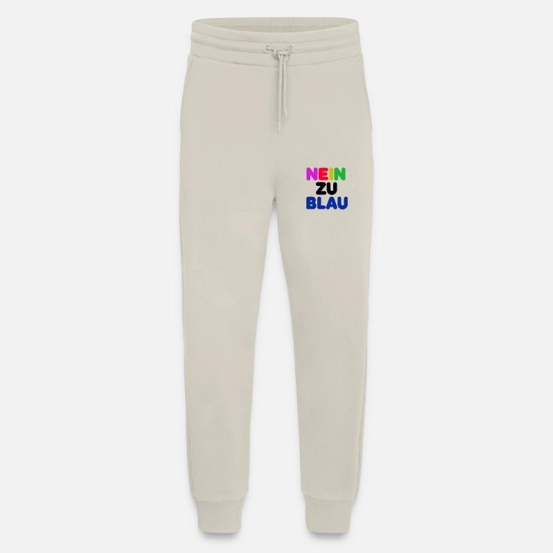 Nein zu blau 1 - Jogginghose - made by SPREAD - WARM CLAY