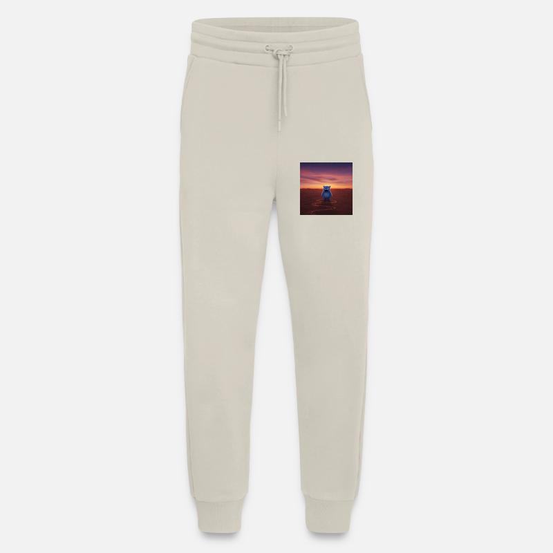Space monsters at sunset - Jogging Pants - made by SPREAD  - WARM CLAY