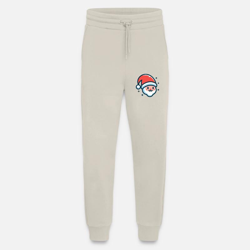 Santa Claus Head - Jogging Pants - made by SPREAD - WARM CLAY