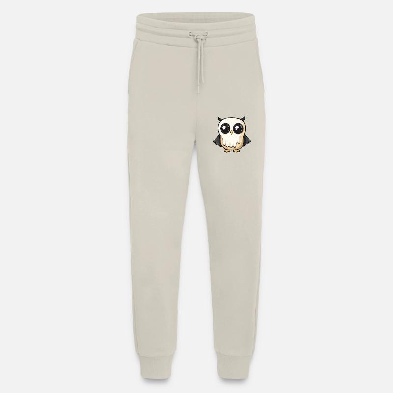 Owl Halloween Comic Ghost - Jogging Pants - made by SPREAD - WARM CLAY