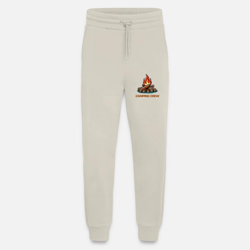 Campfire Camping - Jogging Pants - made by SPREAD  - WARM CLAY
