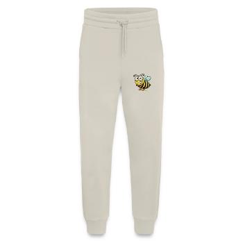 Abeille Guêpe Animal - Pantalon de jogging bio décontracté fabriqué en UE - WARM CLAY - Devant