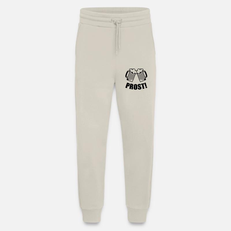 bier prost - Jogginghose - made by SPREAD - WARM CLAY