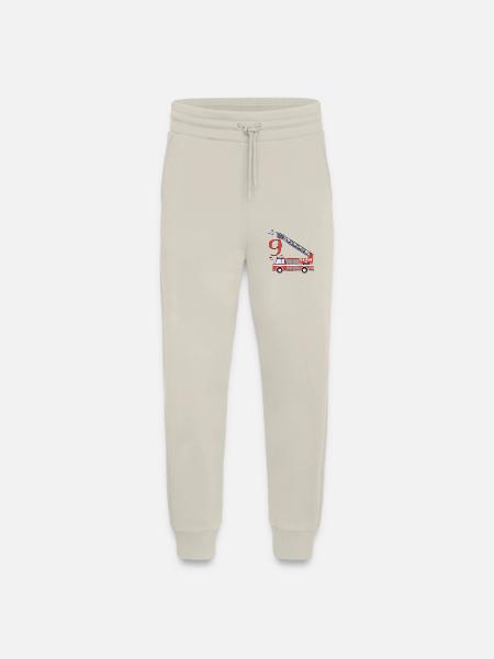 Fire engine 9th birthday - Jogging Pants - made by SPREAD  - WARM CLAY