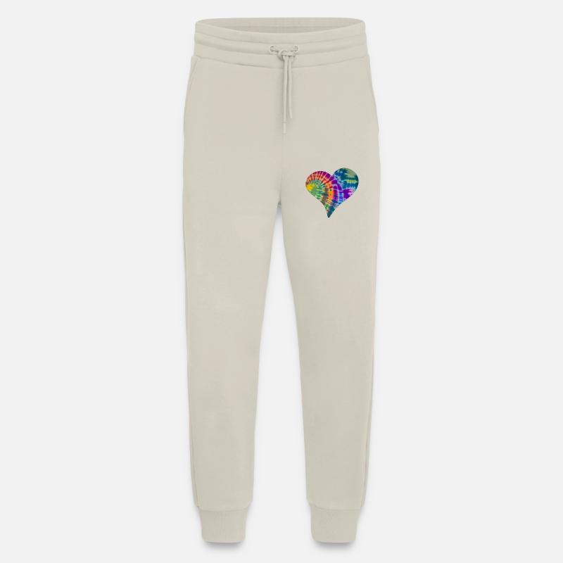 Tie Dye Herz - Jogginghose - made by SPREAD - WARM CLAY
