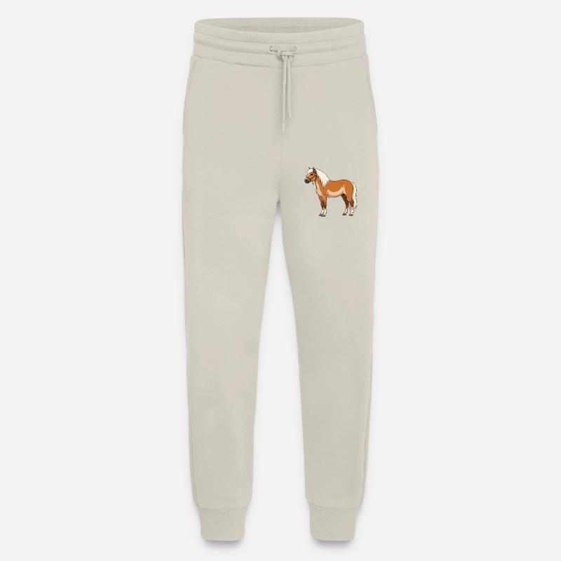 Haflinger bangs real - Jogging Pants - made by SPREAD  - WARM CLAY