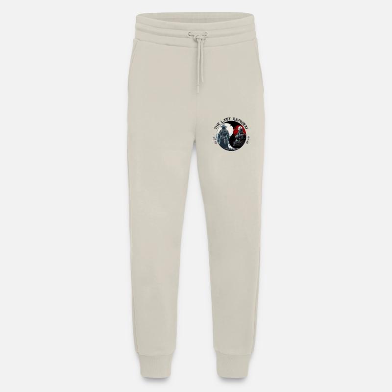 ying yang samurai - Jogging Pants - made by SPREAD  - WARM CLAY