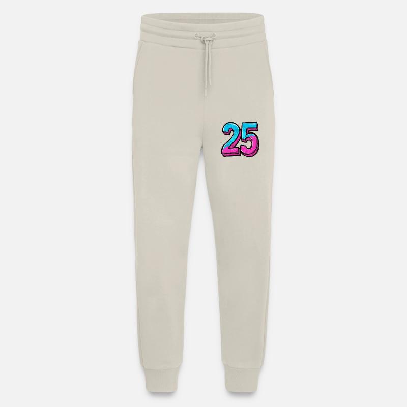 25 Zahl Bunt - Jogginghose - made by SPREAD - WARM CLAY